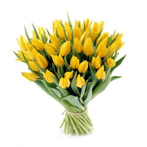 Geel Tulpen Boeket